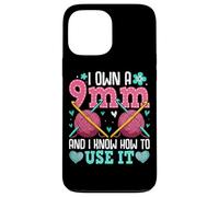 Je possède un 9 mm et je sais comment l'utiliser Coque pour iPhone 13 Pro Max