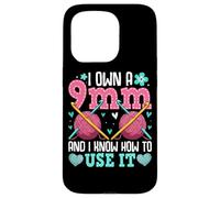 Je possède un 9 mm et je sais comment l'utiliser Coque pour iPhone 15 Pro