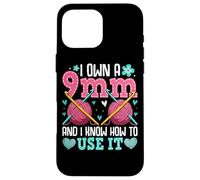 Je possède un 9 mm et je sais comment l'utiliser Coque pour iPhone 16 Pro Max