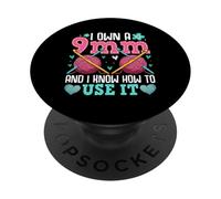 Je possède Un 9 mm et Je Sais Comment l'utiliser PopSockets PopGrip Adhésif