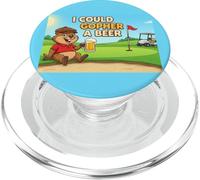 Je pourrais Aller Prendre Une bière et Jouer au Golf. PopSockets PopGrip pour MagSafe