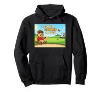 Je pourrais Aller Prendre Une bière et Jouer au Golf. Sweat à Capuche
