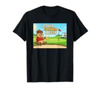 Je pourrais Aller Prendre Une bière et Jouer au Golf. T-Shirt