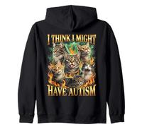 Je pourrais Avoir des Chats autistes Sweat à Capuche