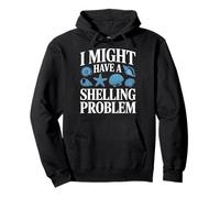 Je pourrais Avoir Un problème d'obus Summer Shell Collecting Sweat à Capuche