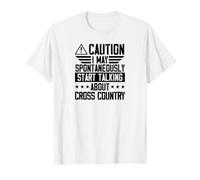 Je pourrais Commencer spontanément à Parler de Ski de Fond T-Shirt