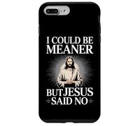 Je pourrais être Plus méchant, mais Jésus a Dit qu'il n'y Avait Pas d'humour chrétien Coque pour iPhone 7 Plus/8 Plus