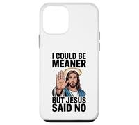 Je pourrais être Plus méchante mais Jésus a Dit qu'il n'y Avait Pas de Bible Coque pour iPhone 12 Mini