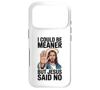 Je pourrais être Plus méchante mais Jésus a Dit qu'il n'y Avait Pas de Bible Coque pour iPhone 17 Pro