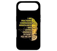 Je Pratique la Pleine Conscience et la Compassion, Alors ne m'énervez Pas Coque pour iPhone Air