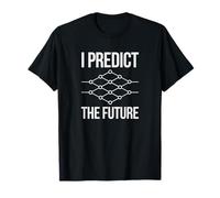 Je prédis l'avenir | Nerdy Data Science Neural Networks T-Shirt