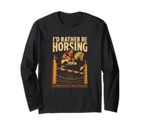 Je préfère être Horsing Hobby Horsing Federation Manche Longue
