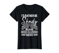 Je préfère être louche Parce Que Le Cancer de la Peau est nul T-Shirt Graphique avec Valeur