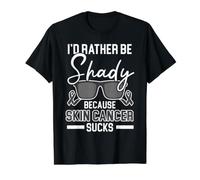 Je préfère être louche Parce Que Le Cancer de la Peau est nul T-Shirt Graphique avec Valeur