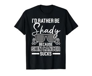 Je préfère être louche Parce Que Le Cancer de la Peau est nul T-Shirt Graphique avec Valeur