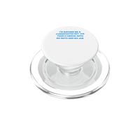 Je préfère être Un cinglé Conservateur plutôt qu'un libéral PopSockets PopGrip pour MagSafe