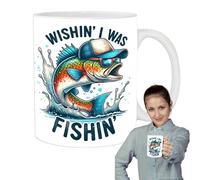 Je préfère être une tasse de pêche, tasse de pêche en céramique drôle - Tasse en céramique de pêche pour thé et café | Grande tasse à thé et café avec un design amusant de pêche pour whisky, soupe, b