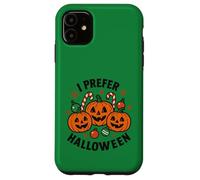 Je préfère Halloween Jack O Lantern de Noël pour Femmes, Hommes et Enfants Coque pour iPhone 11