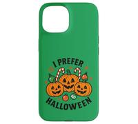 Je préfère Halloween Jack O Lantern de Noël pour Femmes, Hommes et Enfants Coque pour iPhone 15