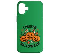 Je préfère Halloween Jack O Lantern de Noël pour Femmes, Hommes et Enfants Coque pour iPhone 16 Plus