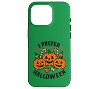 Je préfère Halloween Jack O Lantern de Noël pour Femmes, Hommes et Enfants Coque pour iPhone 16 Pro