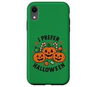 Je préfère Halloween Jack O Lantern de Noël pour Femmes, Hommes et Enfants Coque pour iPhone XR