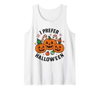 Je préfère Halloween Jack O Lantern de Noël pour Femmes, Hommes et Enfants Débardeur