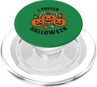 Je préfère Halloween Jack O Lantern de Noël pour Femmes, Hommes et Enfants PopSockets PopGrip pour MagSafe