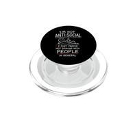 Je préfère Juste ne Pas Avoir Affaire à des Gens drôles et antisociaux PopSockets PopGrip pour MagSafe