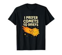 Je préfère les comètes aux briefs, une bande dessinée spatiale amusante T-Shirt
