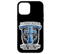 Je préfère me Ranger du côté de Dieu, de la Foi chrétienne, Cross Wolf Coque pour iPhone 12 Mini