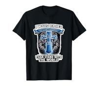 Je préfère me Ranger du côté de Dieu, de la Foi chrétienne, Cross Wolf T-Shirt