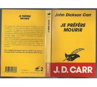 Je préfère mourir