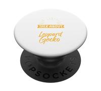 Je Préfère Parler De Mon Gecko Léopard Lézard Gecko Léopard PopSockets PopGrip Adhésif