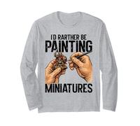 Je préfère Peindre des Figurines pour Les Amateurs de Wargaming RPG Manche Longue