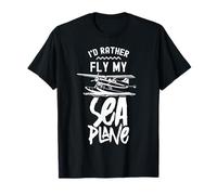 Je Préfère Piloter Mon Hydravion Hippocampe Pays Pilote T-Shirt