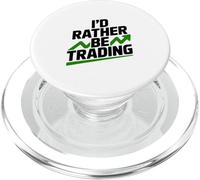 Je préfère Trader de manière Amusante pour Les Traders et Les investisseurs PopSockets PopGrip pour MagSafe