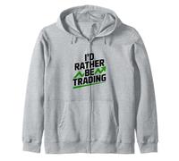 Je préfère Trader de manière Amusante pour Les Traders et Les investisseurs Sweat à Capuche