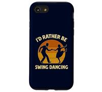 Je préfèrerais Danser Le Swing, Le Lindy hop drôle et rétro Coque pour iPhone SE (2020) / 7/8