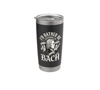 Je préfèrerais écouter Bach Gobelet isotherme en acier inoxydable double paroi