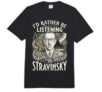 Je préfèrerais écouter Igor Stravinsky Comfort Colors Adult Heavyweight T-Shirt