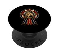 Je préfèrerais être Champion d'équitation Amateur PopSockets PopGrip Adhésif