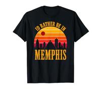 Je préfèrerais être dans la Ville Natale de Memphis, dans Le Tennessee T-Shirt