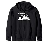 Je préférerais être dans Les Berkshires Sweat à Capuche