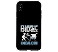 Je préfèrerais être détecteur de métaux à la Plage Coque pour iPhone XS Max