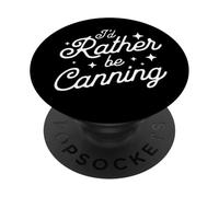 Je préfèrerais être en conserve, une préversion mignonne et drôle PopSockets PopGrip Adhésif