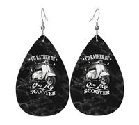 Je Préférerais Être Sur Mon Scooter. Femme Boucles D'Oreilles Pendantes Fantaisie Boucles D'Oreilles Grand Boucle Doreille Pour Fête Soirée Multiple Piercings