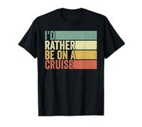 Je préfèrerais être sur Un Bateau de croisière, des Vacances, des Vacances, Un Amoureux de l'océan T-Shirt
