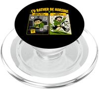 Je préfèrerais Faire du Cheval, Un Passe-Temps Amusant, Une Escapade équestre PopSockets PopGrip pour MagSafe