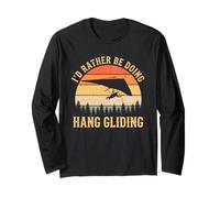 Je préfèrerais Faire du Deltaplane et de L'Aventure en vol. Manche Longue